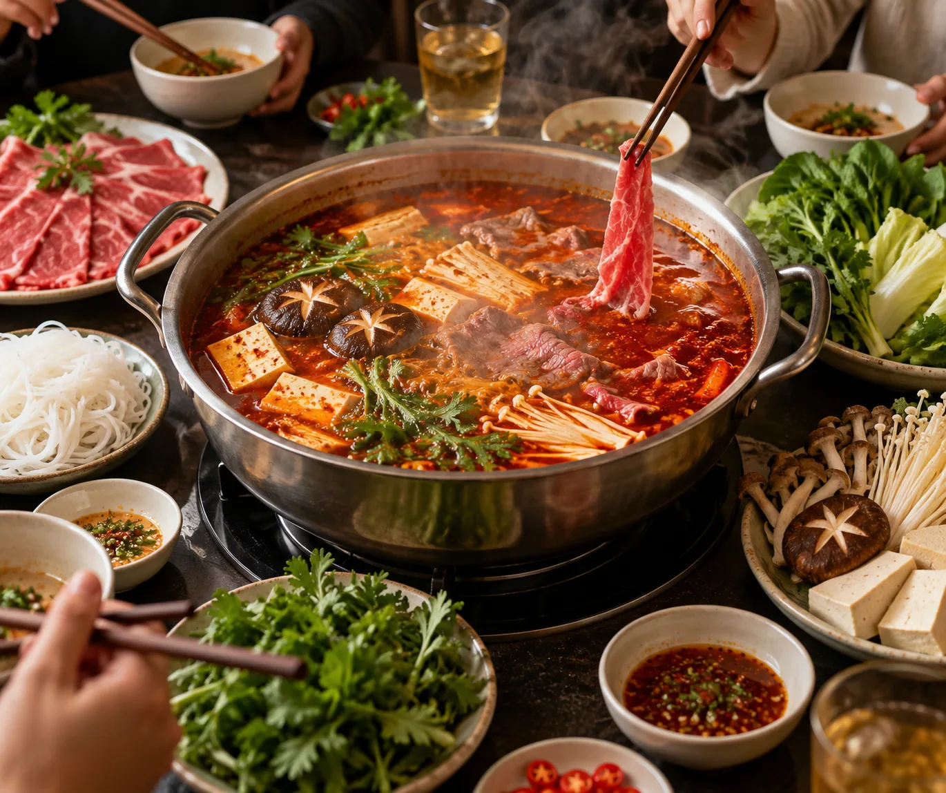 Ảnh minh họa riêng cho món Lẩu bò cay 83